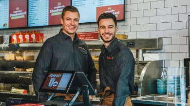 Eigenaren Kwalitaria IJsselkade: Sander Lebbink en Tim Langezaal 