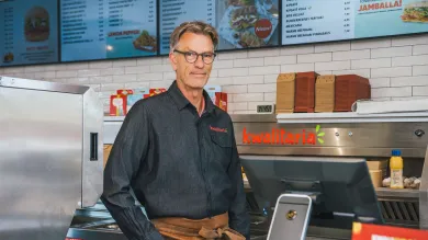 Ondernemer Ron opent derde Kwalitaria